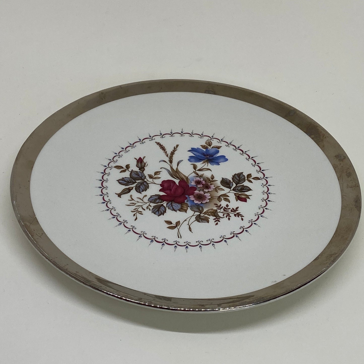 Vintage ROYAL WINTON Grimwades COLLECTORS Cabinet Display PLATE 10" Flower Motif