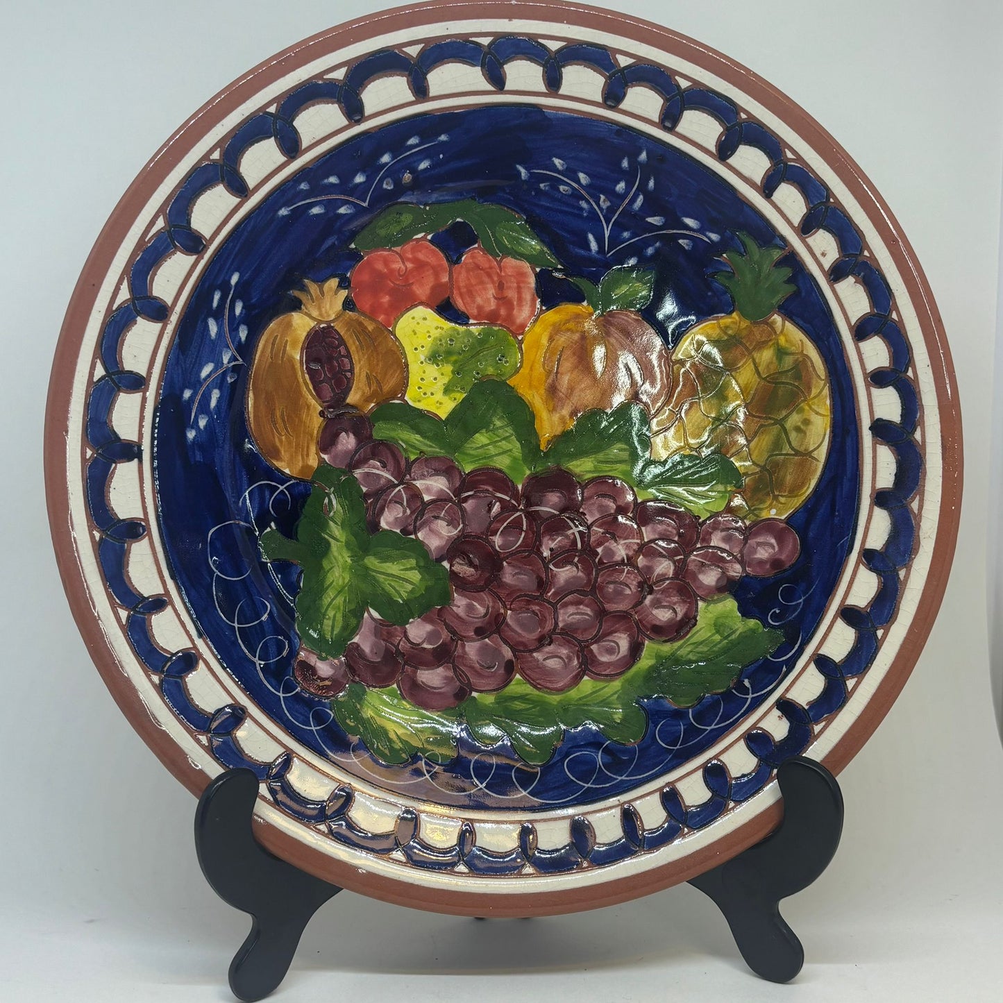 Olaria António Janeiro - S. Pedro do Corval Majolica Plate